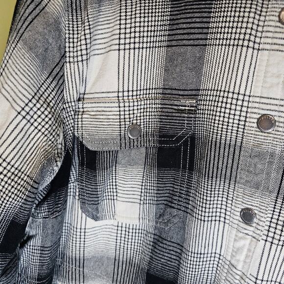 Duluth Trading Flipjack Fleece lined Flannel Shirt Jacket Men's Size XL Outdoor - Picture 6 of 7